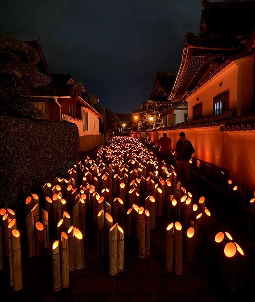 大分県臼杵市　臼杵竹宵🔥　日本夜景遺産認定✨️